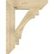 Ekena Millwork Merced Slat Rough Sawn Bracket, Douglas Fir, 6"W x 28"D x 36"H BKT06X28X36MRC06RDF - alternate 2